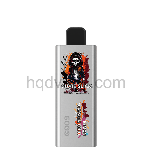 HQD SLICK Disposable Vape 6000 puffs - Lemon Passion Fruit