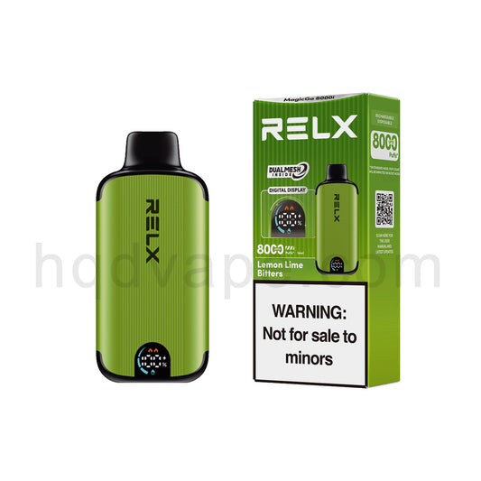 RELX MagicGo 8000i Disposable Vape 8000 Puffs-Lemon Lime Bitters